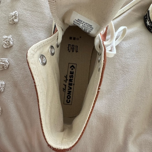 All star Chuck Taylor Converse Brown High-Top Sneakers - Picture 7 of 9